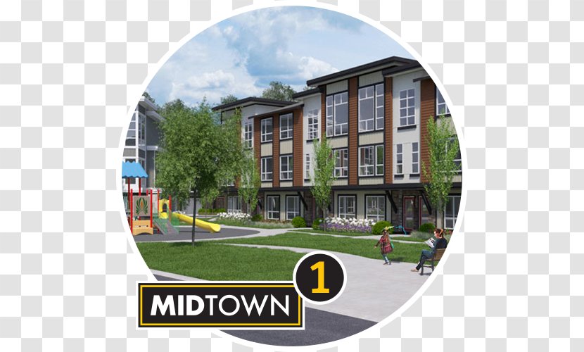 Townhouse Apartment Midtown Way Van Maren Construction Group Ltd. - Singlefamily Detached Home - Residential Community Transparent PNG