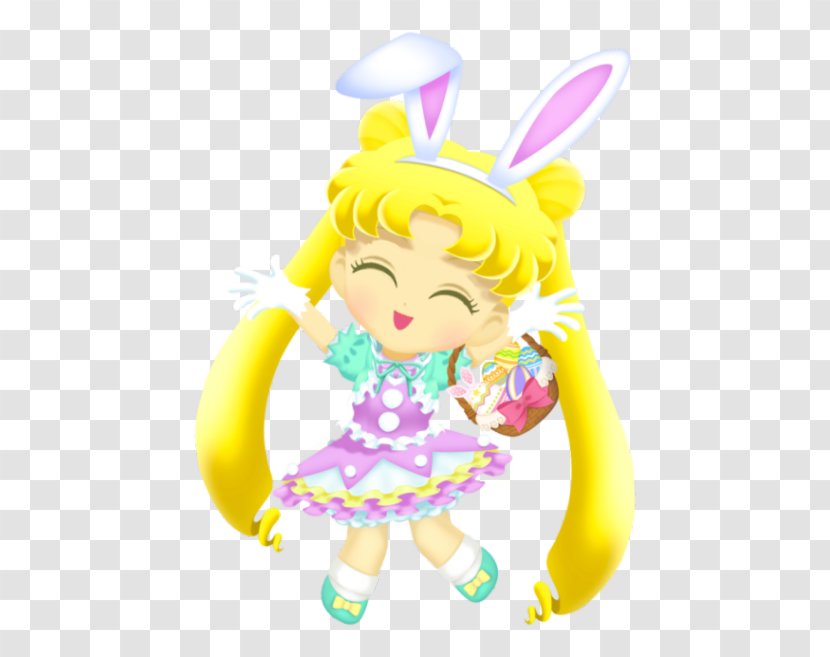 Easter Bunny Sailor Moon Rabbit Fiction - Pen Co Ltd Transparent PNG