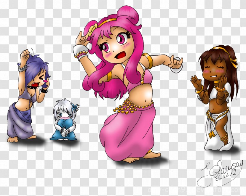 Gym Fizz Belly Dance Drawing Tribal Fusion - Cartoon - Frame Transparent PNG