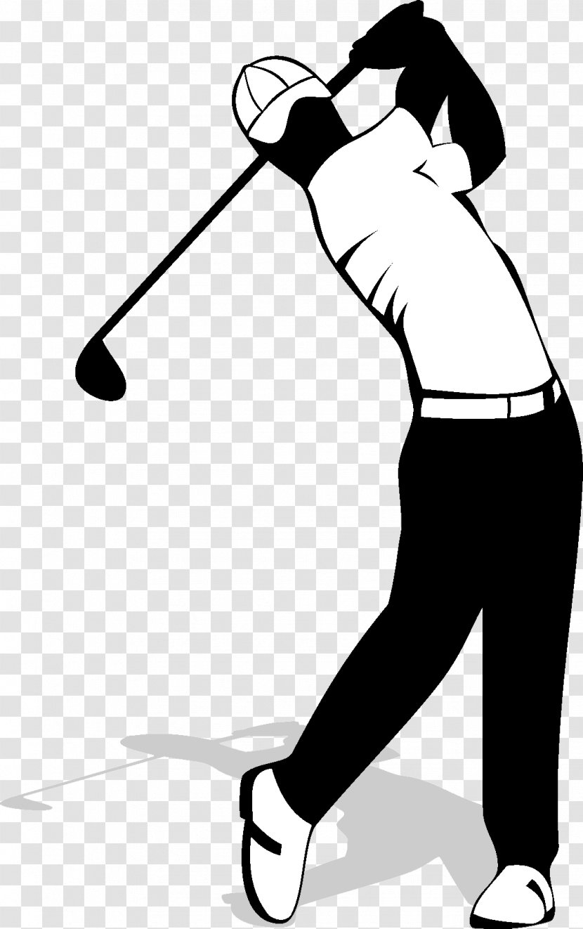 Golf Clubs Course - White - Basketball Silhouette Transparent PNG