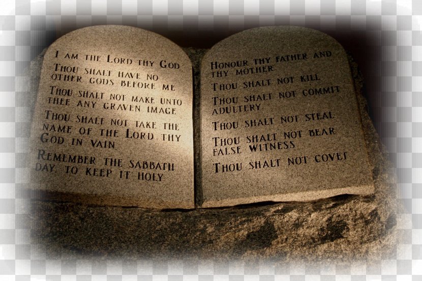 Old Testament Law Of Moses Bible Ten Commandments - New Covenant - God Transparent PNG