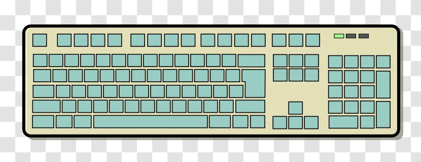 Computer Keyboard Mouse Clip Art - Pushbutton - Yamaha Keyboards Transparent PNG
