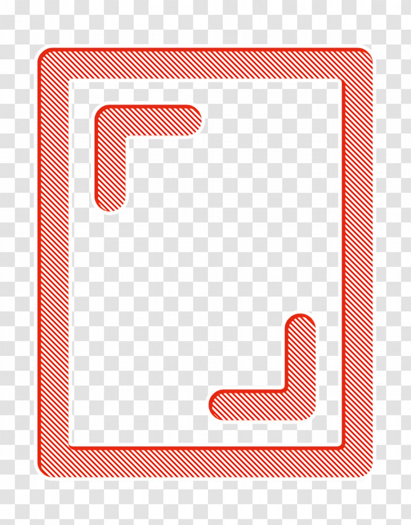 Capture Icon Phone Screen - Rectangle User Interface Transparent PNG