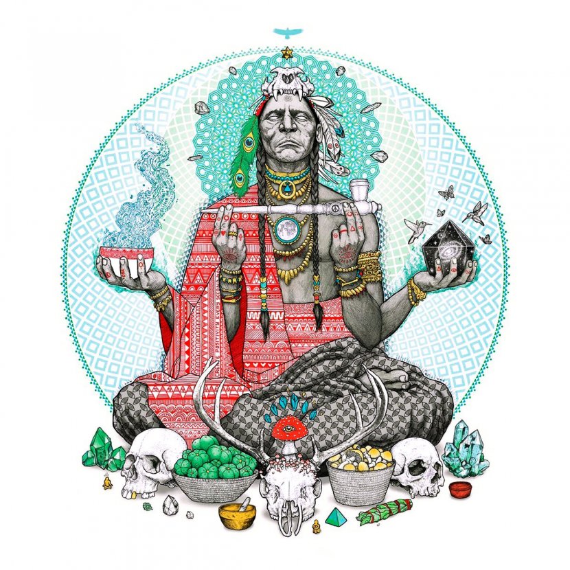 Medicine Man Shamanism Healing Native Americans In The United States - Radha Krishna Transparent PNG