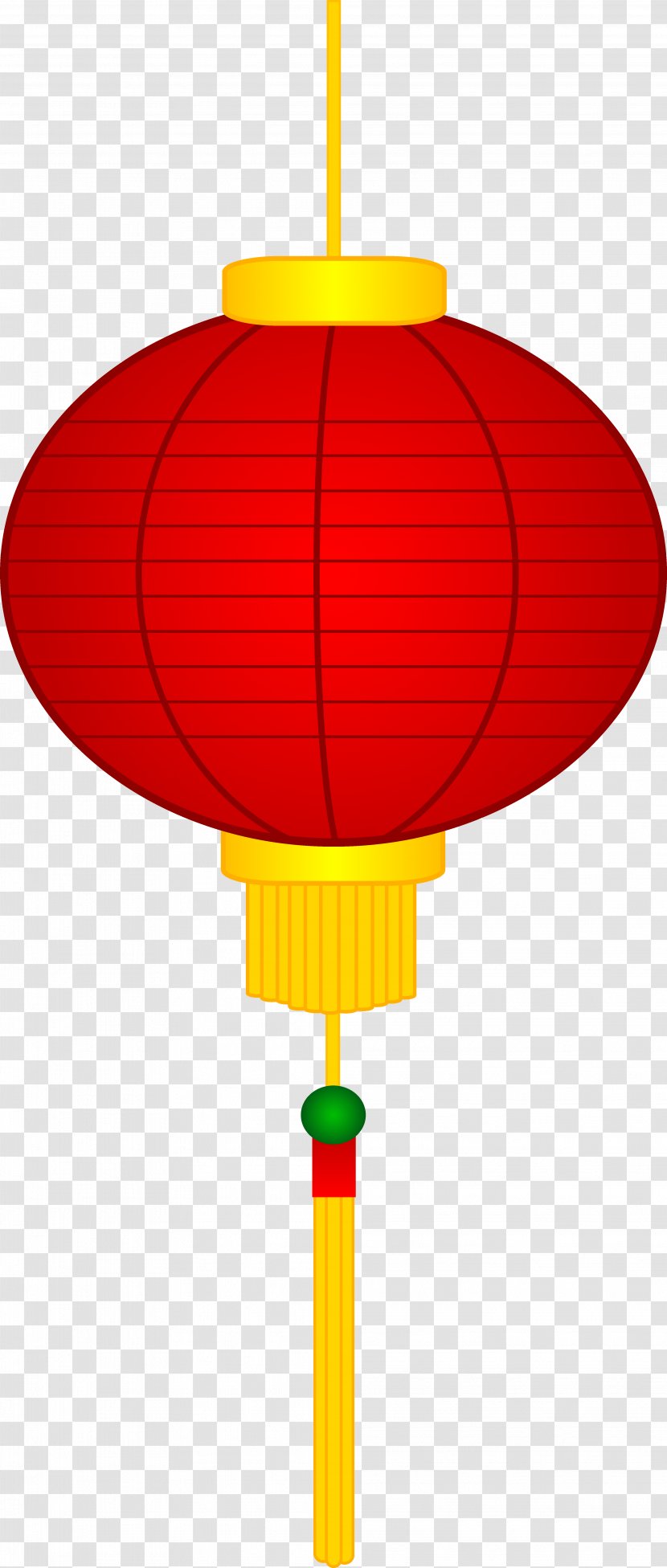 Chinese New Year Sky Lantern Clip Art - Free Clipart Transparent PNG