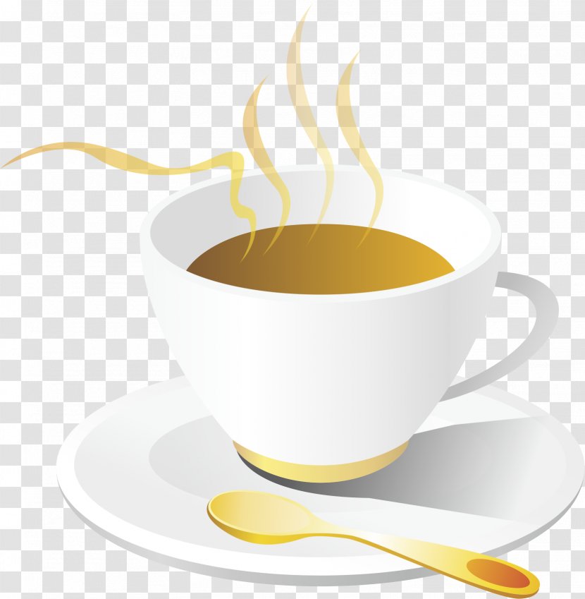 Dandelion Coffee Tea Espresso Cappuccino - Chawan - Milk Vector Element Transparent PNG
