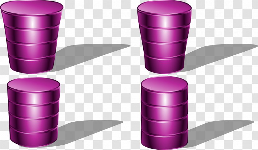 Database Server Core Data - Purple - Center Transparent PNG