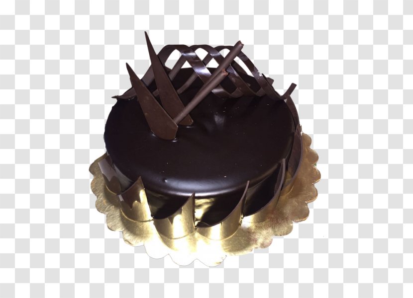 Chocolate Cake Truffle Ganache Sachertorte Layer - Birthday Transparent PNG