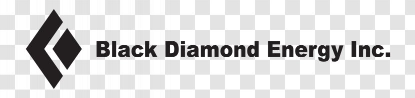 Central Sumatra Energy Black Diamond Inc Logo - Text - And White Transparent PNG
