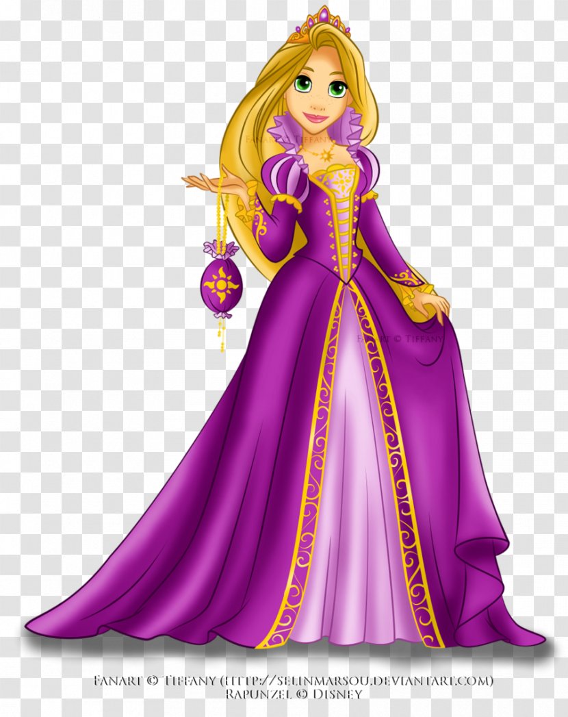 Rapunzel Belle Ariel Tiana Princesas - Doll - Tangled Favourites Transparent PNG