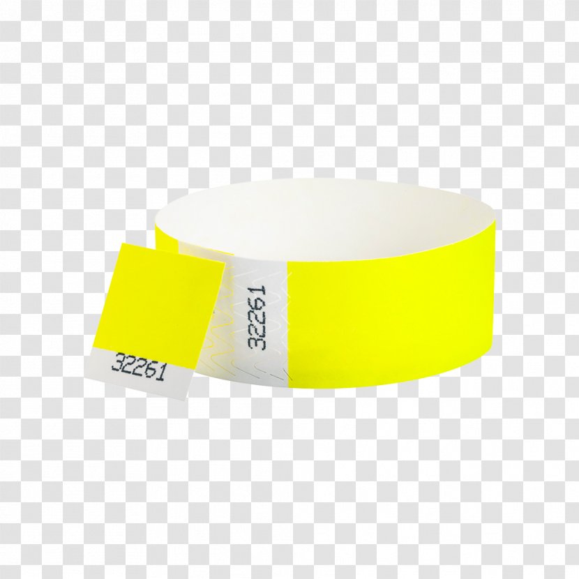 Wristband Paper Tyvek Material Bracelet - Method Stub Transparent PNG