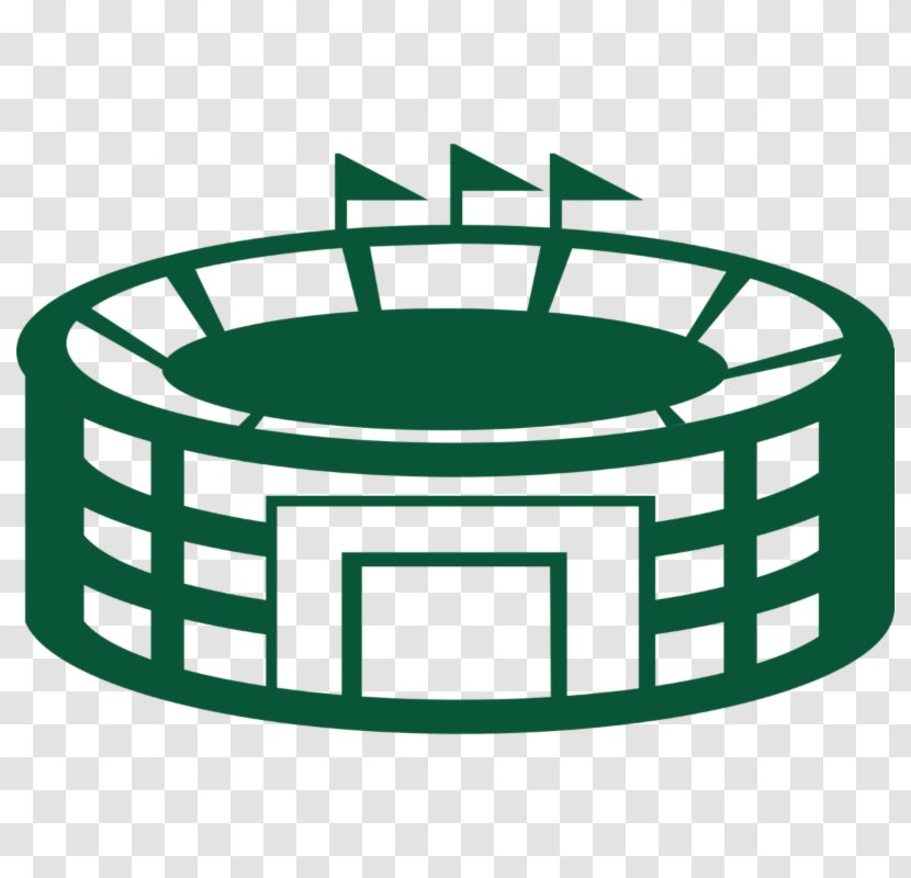 Stadium Arena Sport - Symbol - Green Transparent PNG