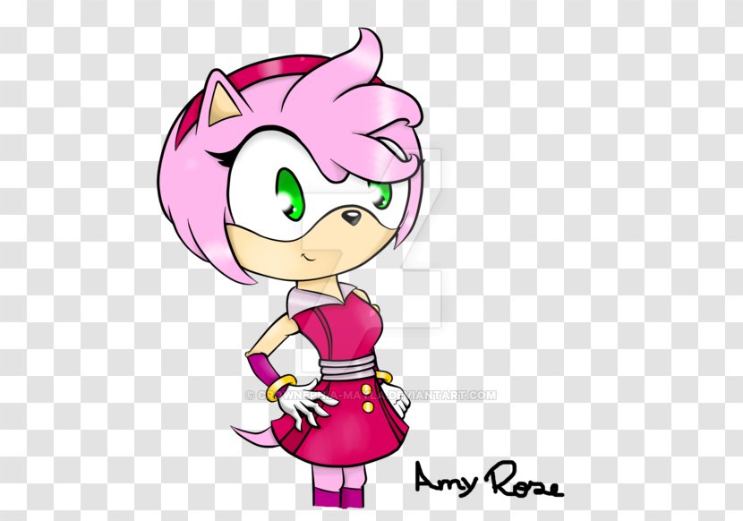 Amy Rose Tails Knuckles The Echidna Sonic Chaos Adventure - Cartoon - Inflation Transparent PNG