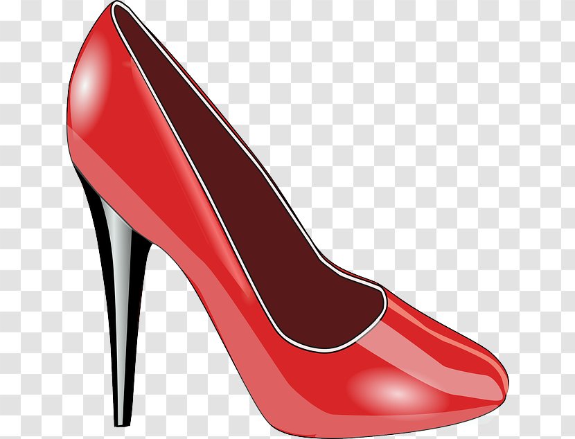 High-heeled Shoe Clip Art - Footwear - Boot Transparent PNG