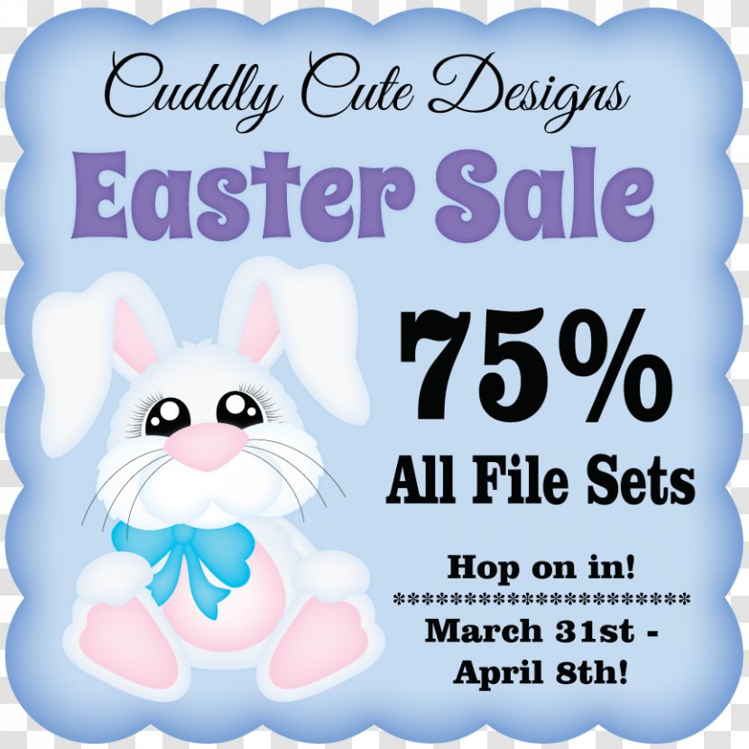 Domestic Rabbit Whiskers Practical Joke Device Clip Art - Area - Easter Sale Transparent PNG