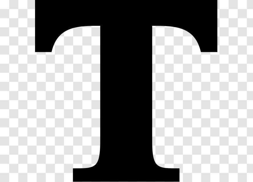 Letter Case Alphabet Cursive - Black - Logo Transparent PNG