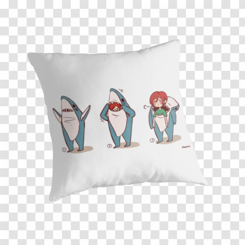 Throw Pillows Cosmetics Cushion Eyelash - Redbubble - BABY SHARK Transparent PNG