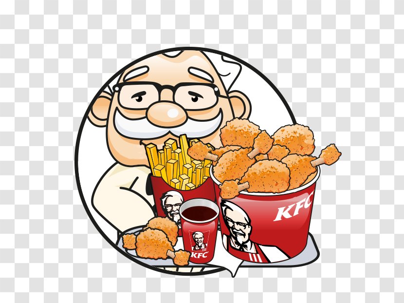KFC Fried Chicken Cuisine Restaurant - Fictional Character - Dal Fry Transparent PNG