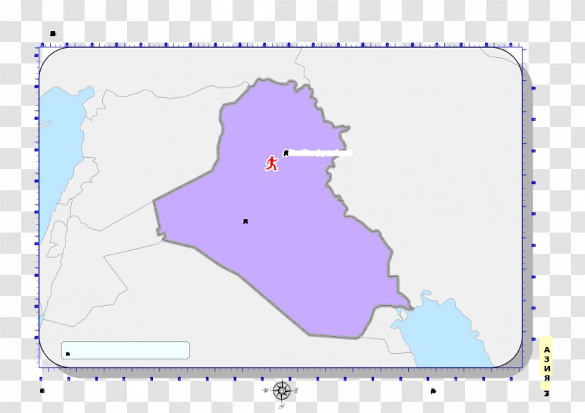 Wikimedia Commons History Map - Thumbnail - Iraq Transparent PNG