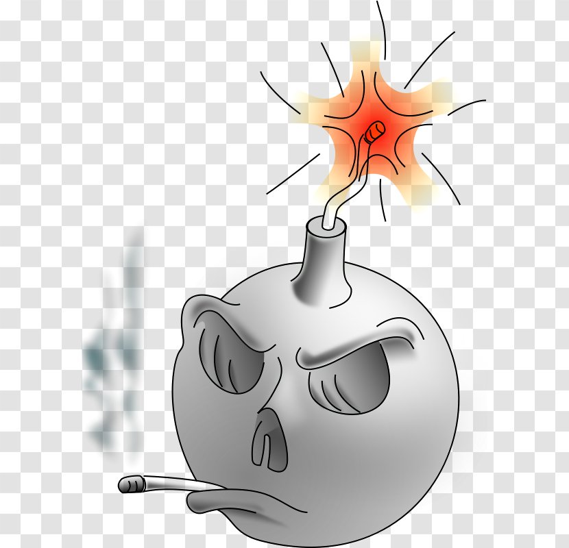 Bomb Explosion Cartoon Grenade Clip Art - Lit A Transparent PNG