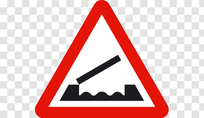 The Highway Code Traffic Sign Speed Bump Warning Road - Signage - Signal Transparent PNG