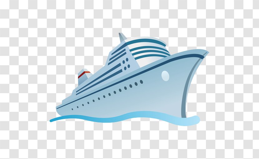 Disney Cruise Line Ship Clip Art - Hand-painted Blue Transparent PNG