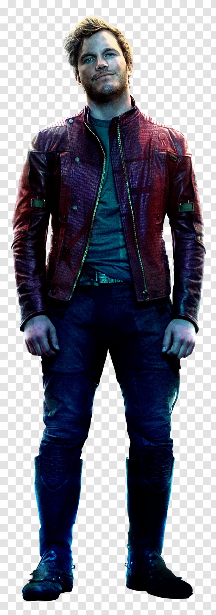 Chris Pratt Star-Lord Guardians Of The Galaxy Gamora Rocket Raccoon - Drax Destroyer - Colossus Transparent PNG