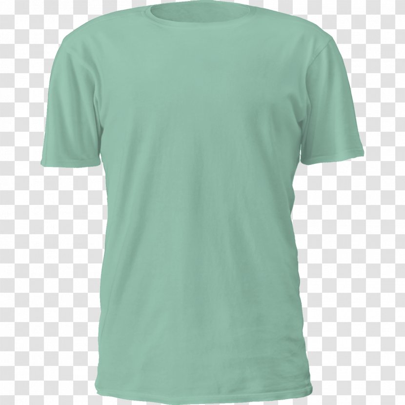 T-shirt Green Polo Shirt Crew Neck - Top Transparent PNG