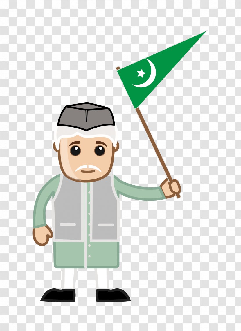 The Role Of Elderly Free Holding Banner - Fictional Character - Pakistanis Transparent PNG
