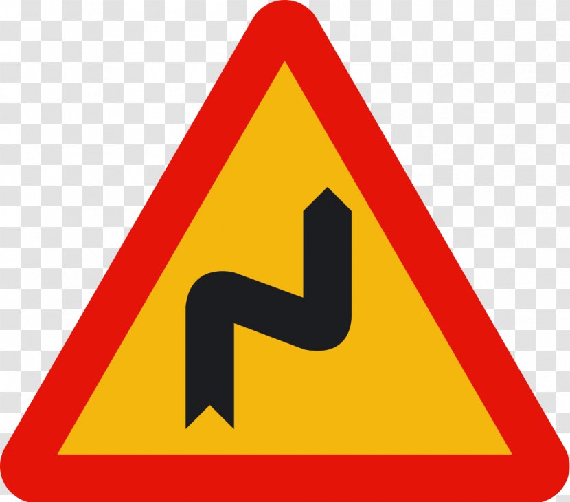 Traffic Sign Warning Road Intersection - 45 Transparent PNG