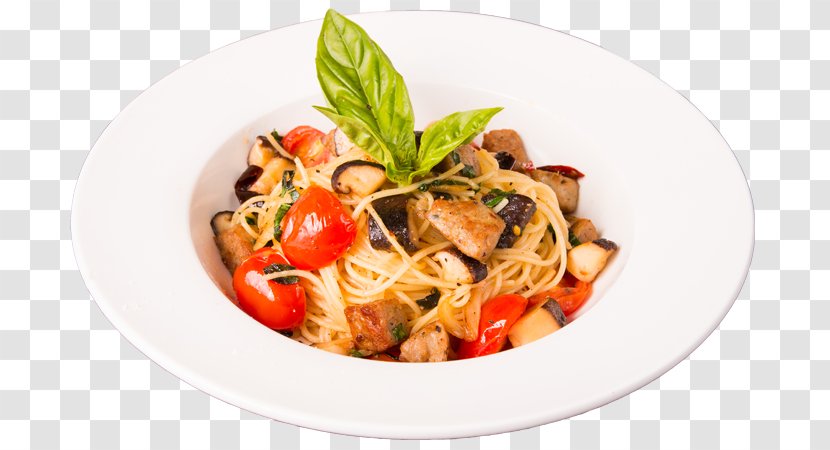 Spaghetti Alla Puttanesca Pasta Al Pomodoro Vegetarian Cuisine Dente - Dish - Italy Sausage Transparent PNG