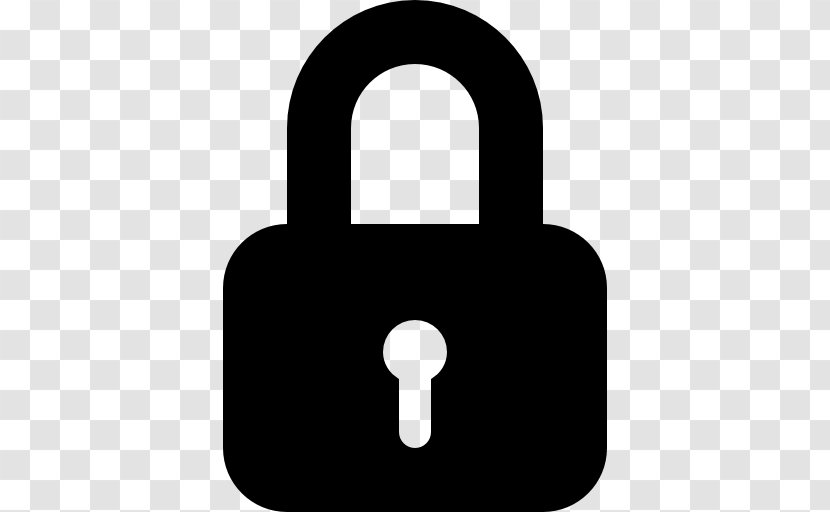 Padlock Web Typography Clip Art - Schloss Transparent PNG