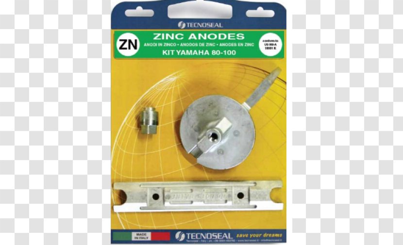 Outboard Motor Yamaha Company Zinc Anode Fuoribordo - Engine Transparent PNG