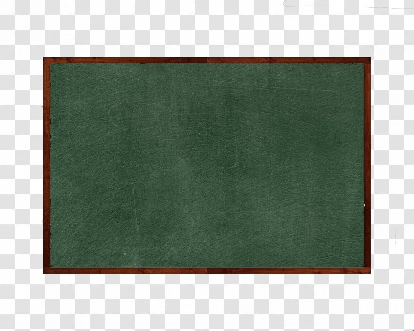 Blackboard Learn Wood Stain Green Rectangle Transparent PNG