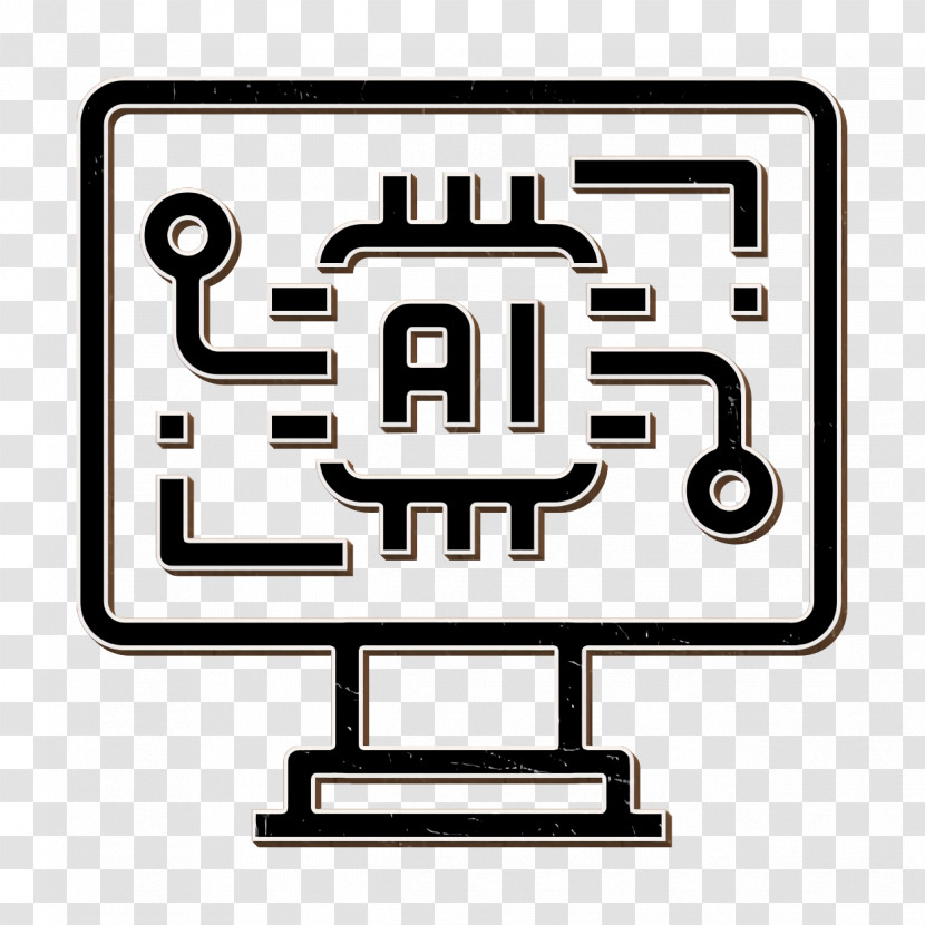 Brain Icon Robotics Icon Artificial Intelligence Icon Transparent PNG