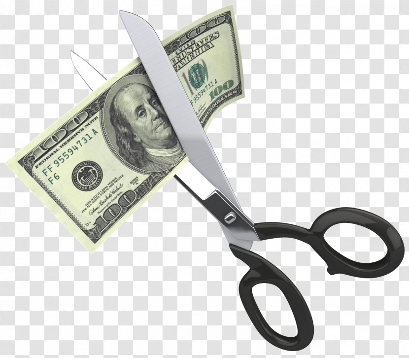 Money Credit Card Scissors Payment - Dollar Transparent PNG