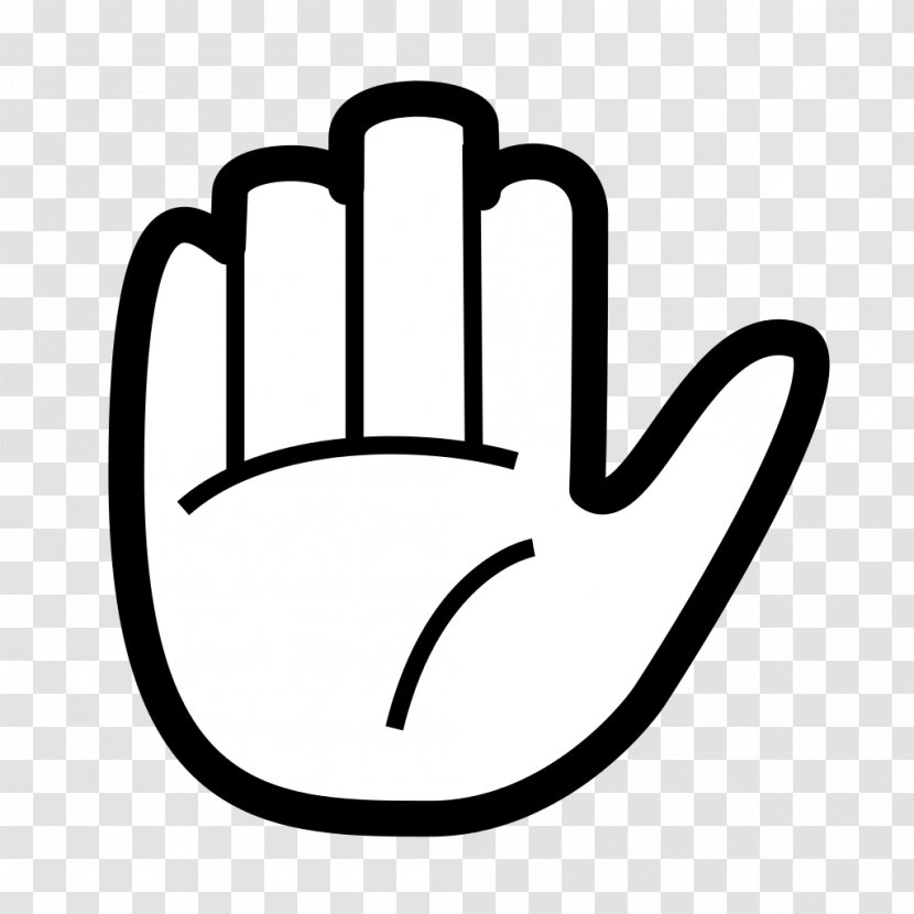 Hand Wikipedia Clip Art - Area - Right Transparent PNG