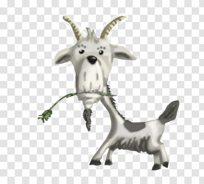 Cattle Goat Reindeer Horn Wildlife Transparent PNG