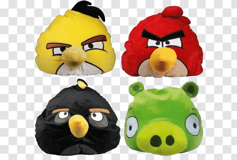 Angry Birds Throw Pillows Bean Bag Chairs Rovio Entertainment - Blue Transparent PNG