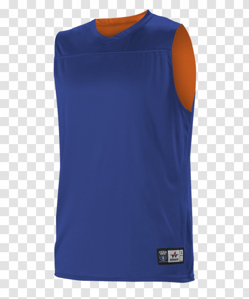 T-shirt Tracksuit Sleeveless Shirt Clothing - Basketball Uniform Transparent PNG