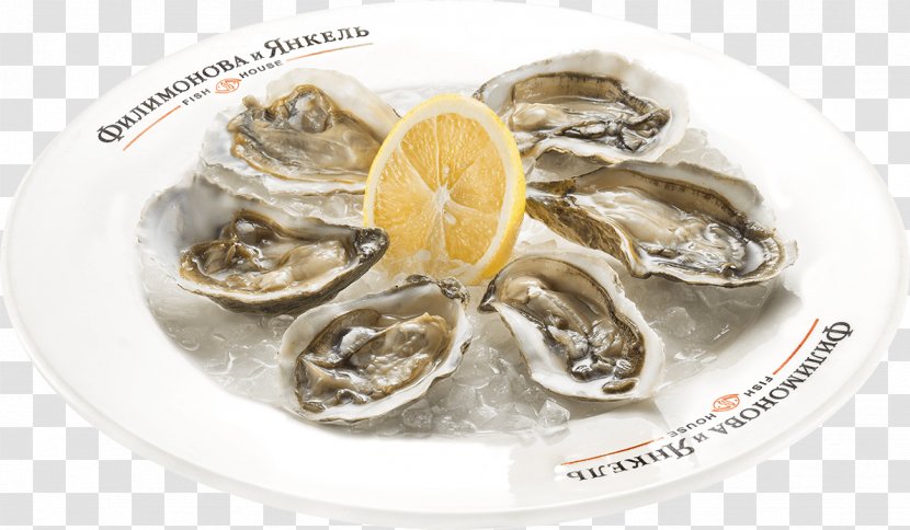 Oyster Fish House Yankel And Filimonova Restaurant Dish - Plate Transparent PNG