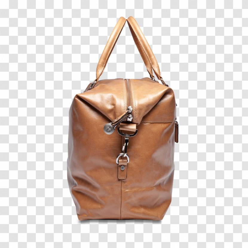 Handbag Leather Travel Cognac - Weekend Transparent PNG