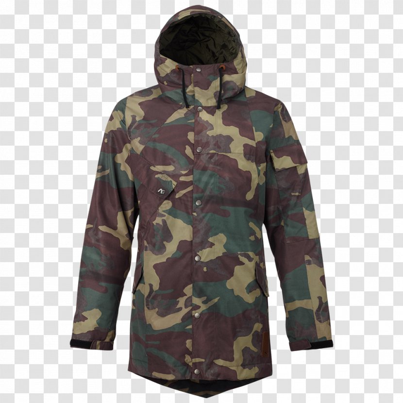 Jacket Clothing Snowboarding Parka Coat - Solitary Transparent PNG