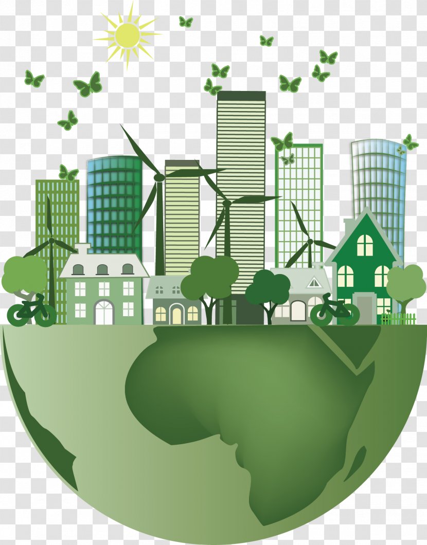 Energy Conservation - Renewable Resource - Vector Saving Caring For The Earth Transparent PNG