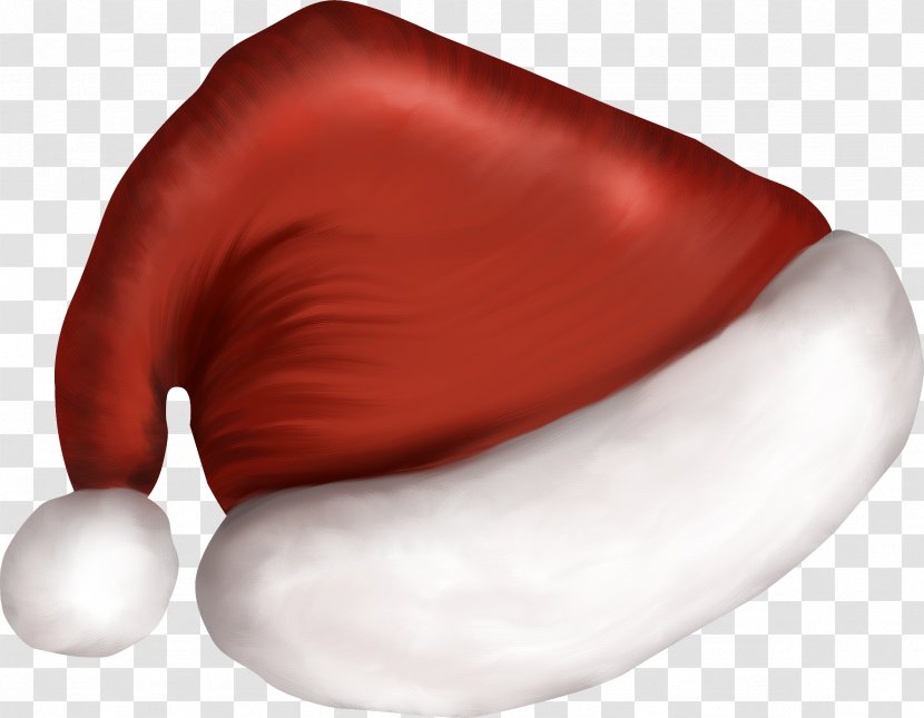 Santa Claus Christmas Cap Clip Art - Cartoon - Cock Transparent PNG