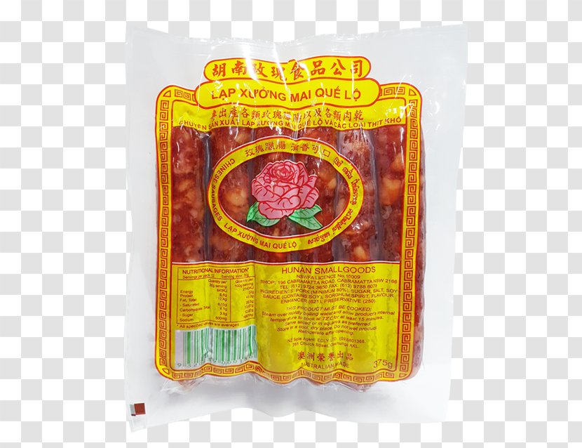 Snack - Chinese Sausage Transparent PNG