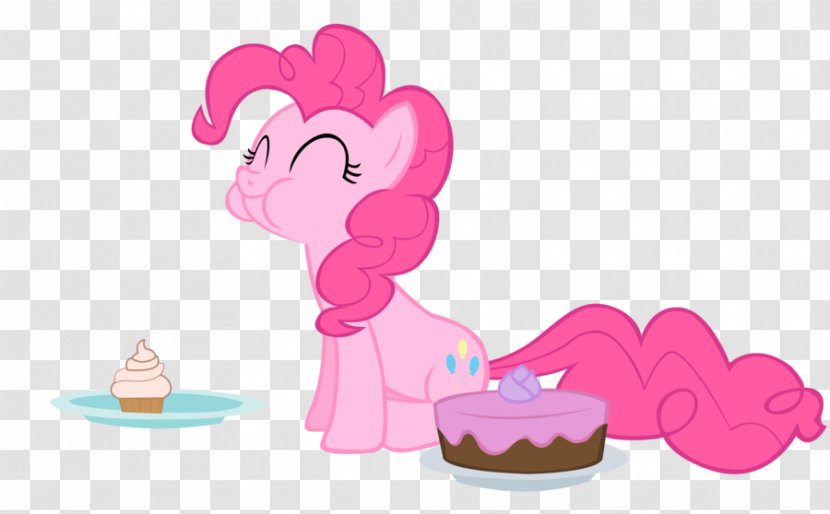 Pinkie Pie Rainbow Dash Torte Pony Whoopie - Flower - Watercolor Transparent PNG