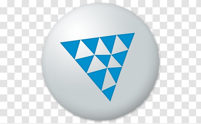 Triangle Pattern - Blue Transparent PNG