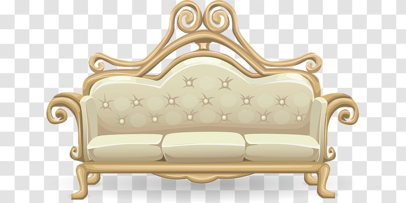 Couch Sofa Bed Chair Clip Art - Luxury Transparent PNG