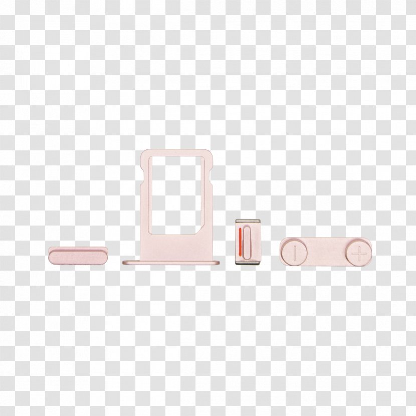 Rectangle Pink M - SIM Card Transparent PNG
